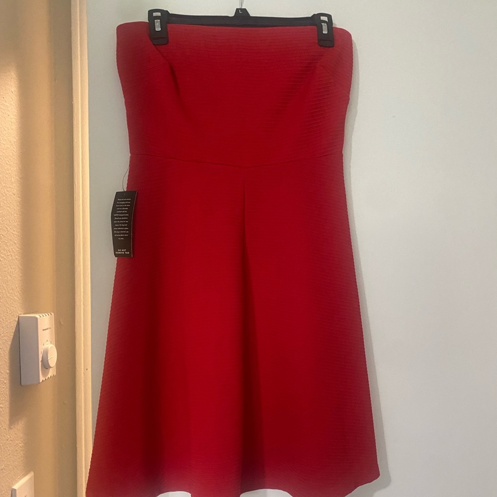 Short red dress brand new never work, brand: The limited